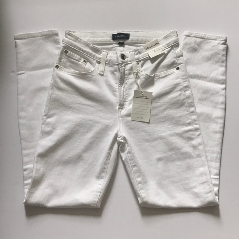 J.Crew 9” High-Rise Toothpick Jeans